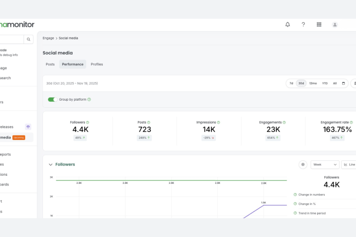 Liana social media management tool
