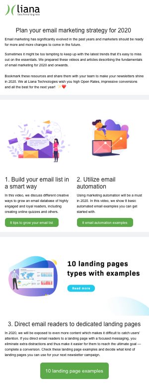 Top Newsletter Design Trends For