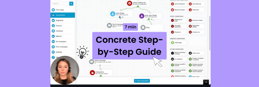 concrete step-by-step guide how to utilize marketing automation