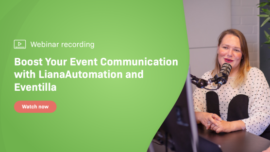 Webinar recording: Boost your event communication