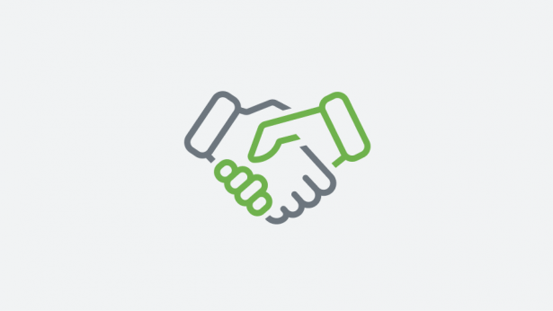 Shaking hands