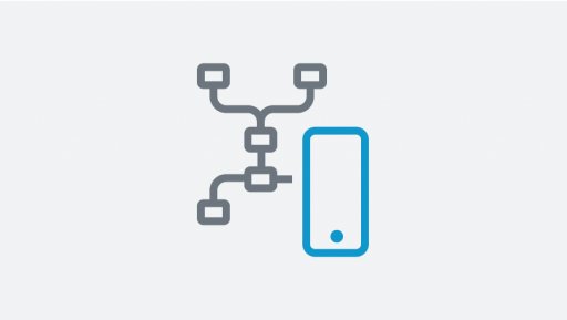 Abstract illustration of mobile marketing automation