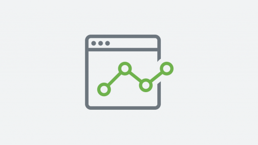 Illustration of web browser with a diagram