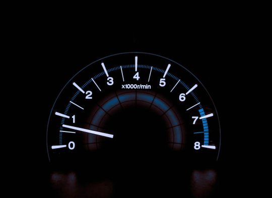 Car speedometer background 