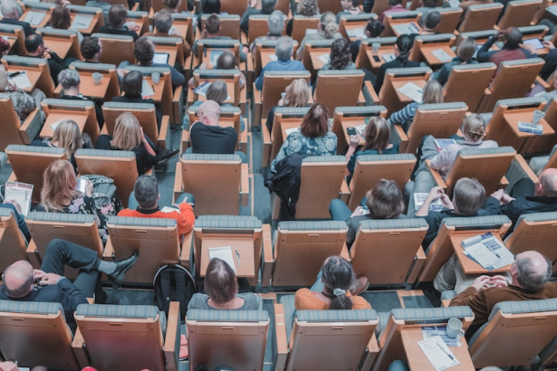 Students attending lecture