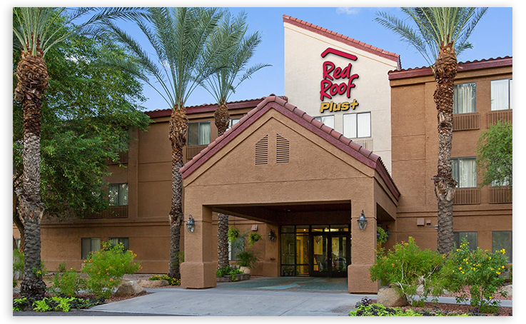The US hotel chain Red Roof Inn 